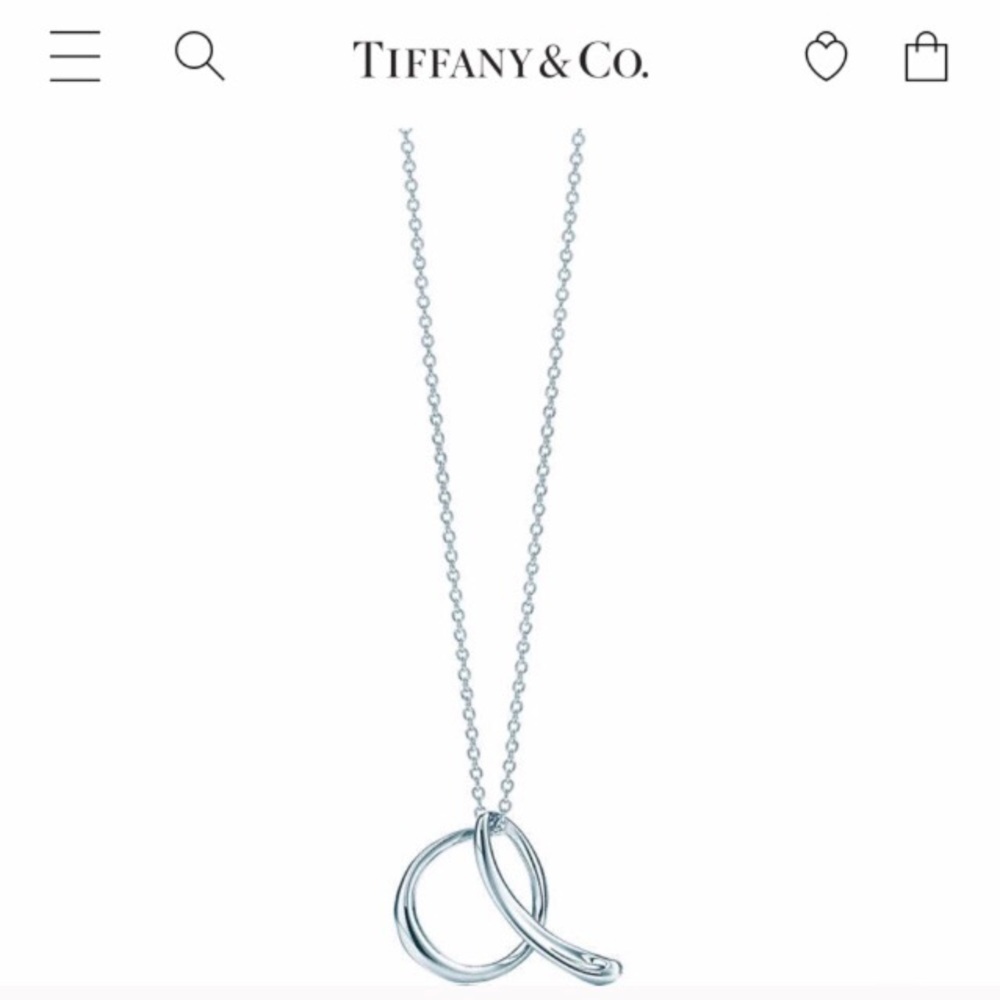 Authentic Tiffany & Co. Letter “A” Pendant